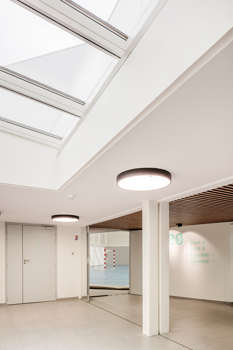 Salle de Sport Pass’Sport — éclairage équipement — Plouha (22) France — luminaires haut de gamme VIP Lighting