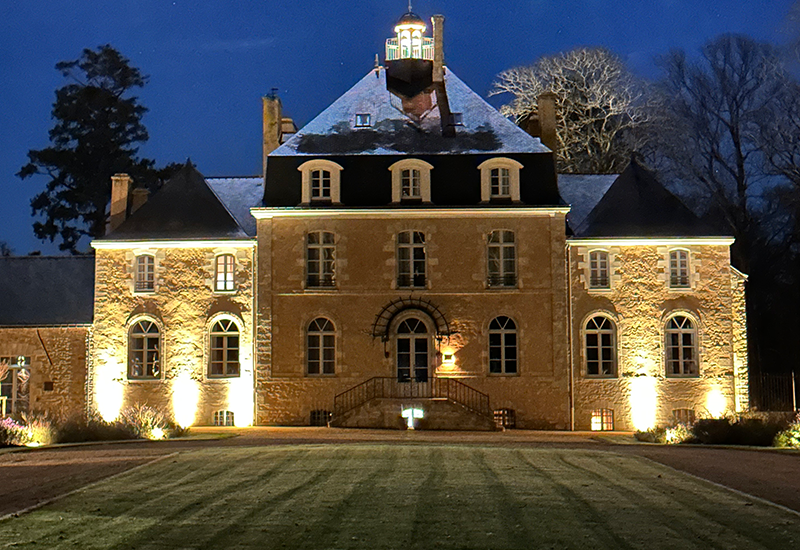 Domaine Le Mézo — éclairage hôtellerie — Ploeren (56) France — VIP Lighting