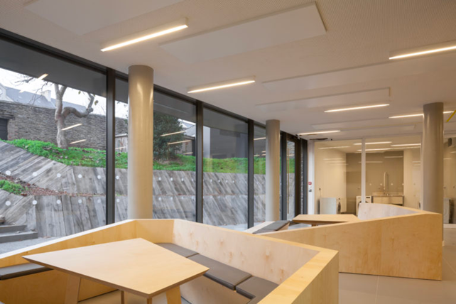 Résidence étudiante — éclairage logements colletifs — Rennes (35) France — luminaires haut de gamme VIP Lighting