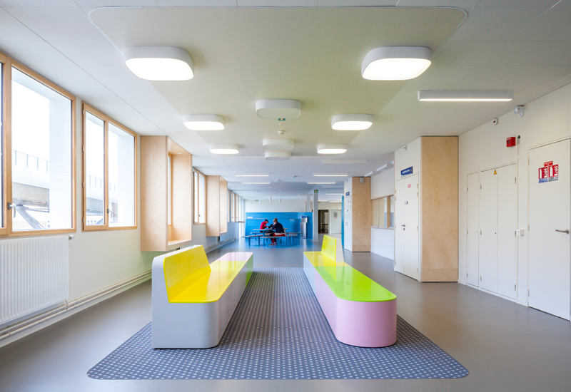 Institut de formation en soins infirmiers — éclairage santé — Rennes (35) France — VIP Lighting
